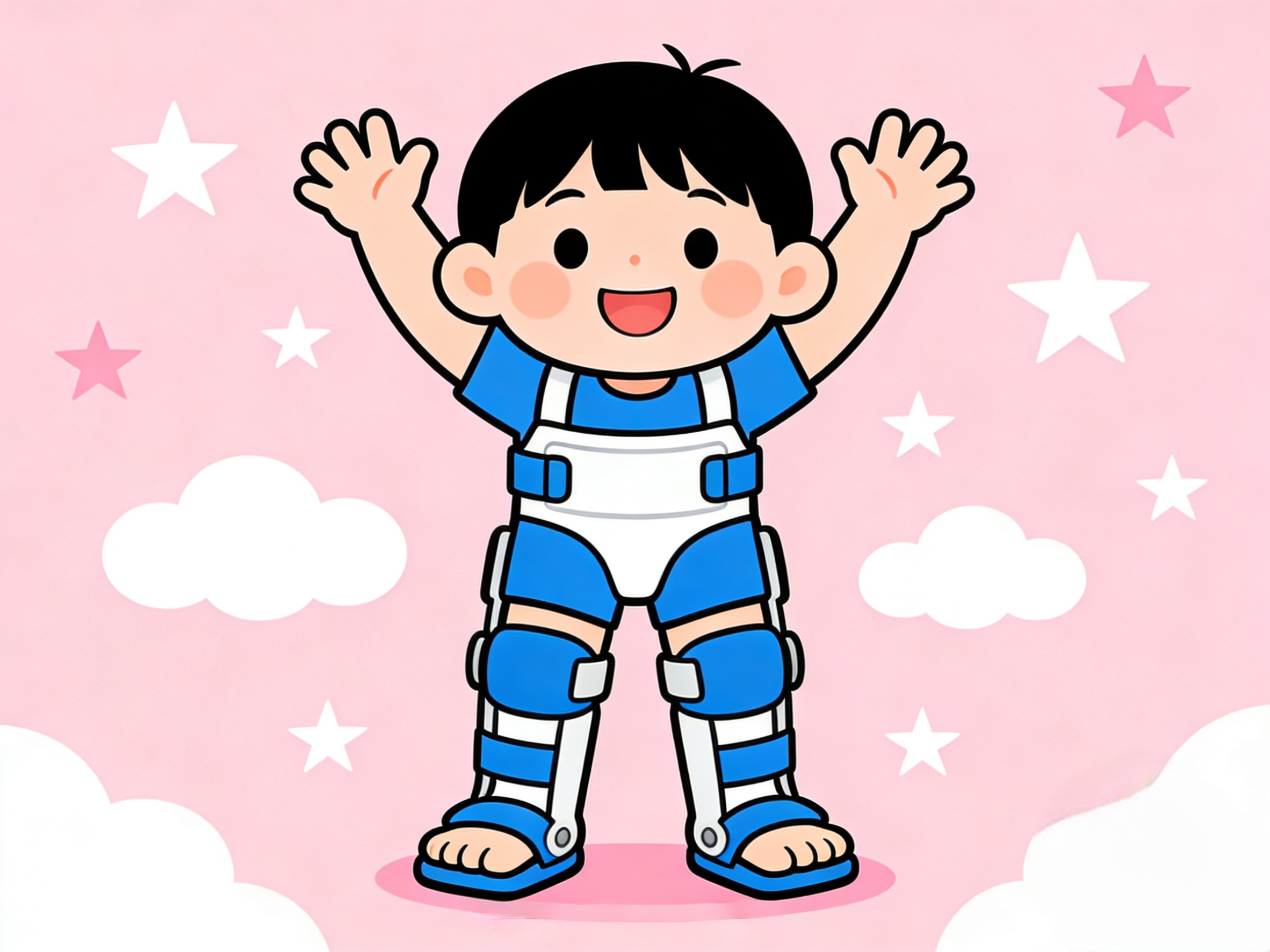 儿童穿戴膝踝足矫形器与矫形鞋矫正效果指南